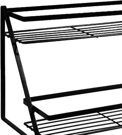 2-Tier Kitchen Spice Rack Shelf - Multi-Purpose Storage