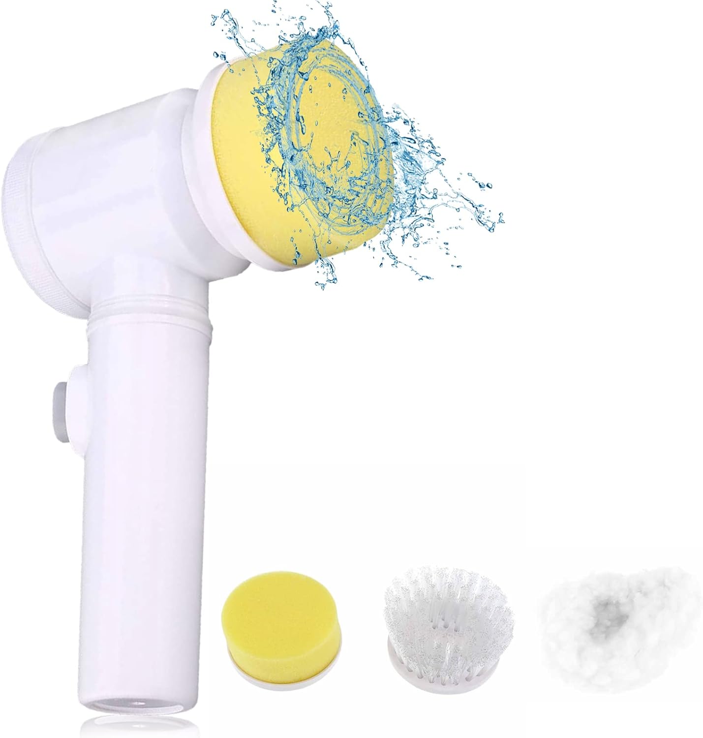 3-in-1 Handheld Electric Cleaning Brush Scrubber - Multi-Purpose Cleaner