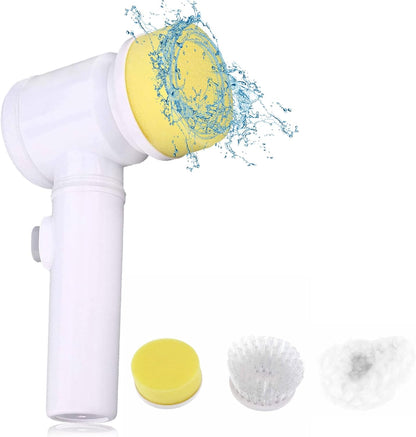 3-in-1 Handheld Electric Cleaning Brush Scrubber - Multi-Purpose Cleaner