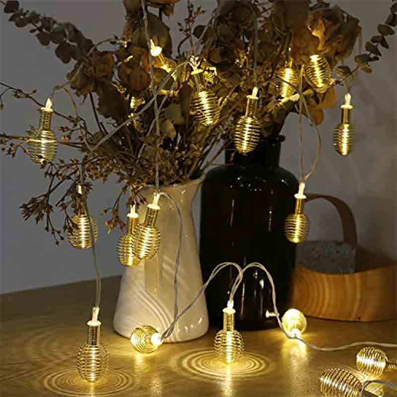 Mega Power LED String Lights - 3M Warm White 10LED Plug-in Decoration