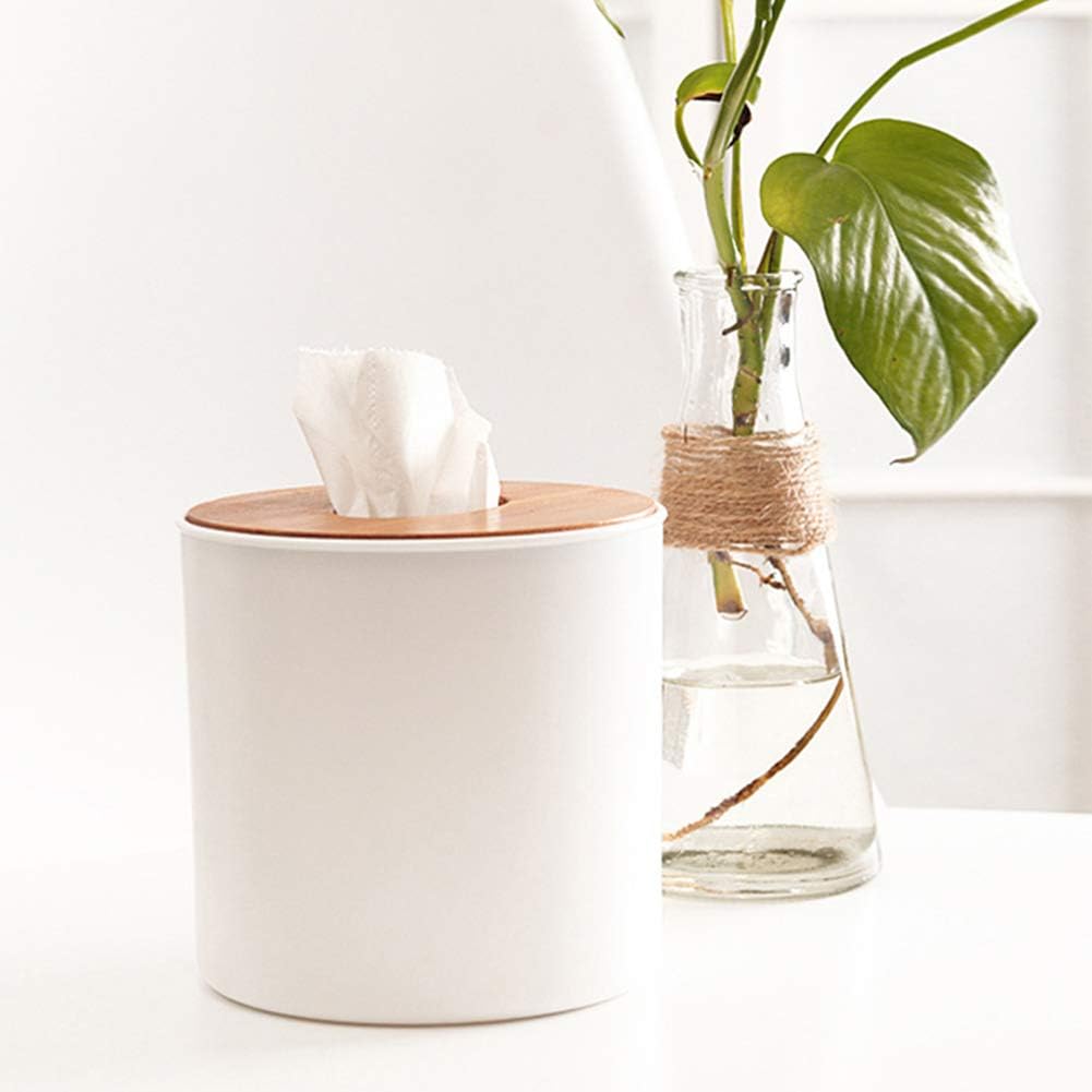 Round Tissue Holder - Elegant Design, Perfect for Home or Office