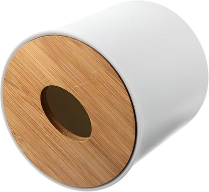 Round Tissue Holder - Elegant Design, Perfect for Home or Office