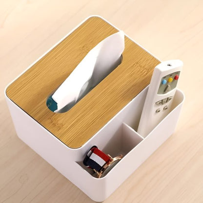 Tissue Box with Storage - Rectangle Design