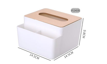 Tissue Box with Storage - Rectangle Design