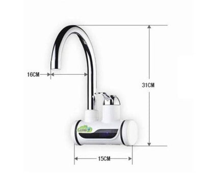 Instant Hot Water Tap - Electric Heating Faucet for Kitchen