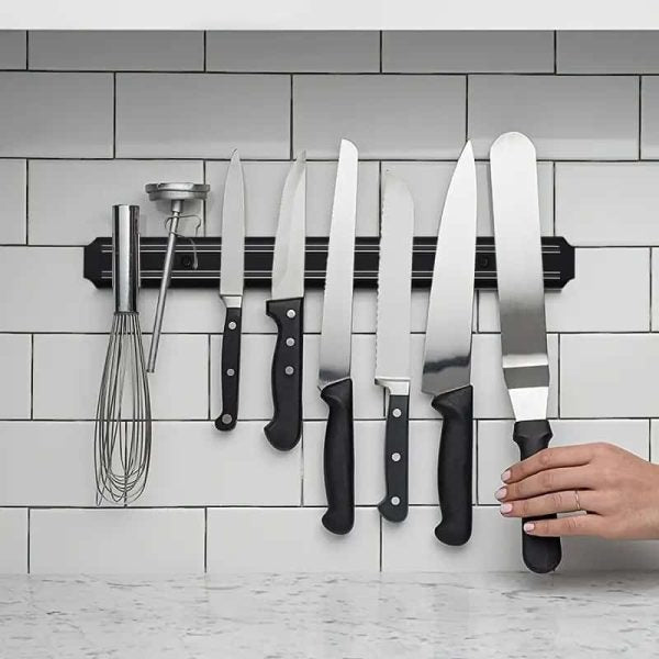 Magnetic Knife Holder - Wall Mount Stand for Knives