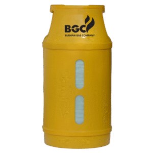 BGC 10kg Fiberglass LPG Gas Cylinder – Safe & Belta Compatible